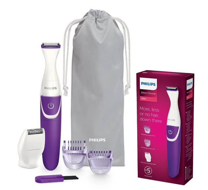 Philips Essential Bikini Trimmer BRT383/15 Trim Shave & Style (BRT383/15)